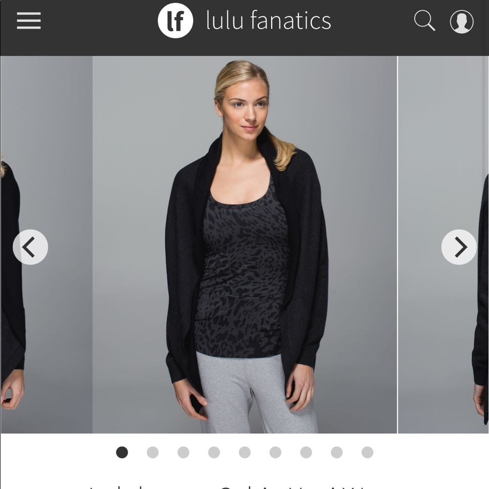 Lululemon Cabin Yogi Wrap
